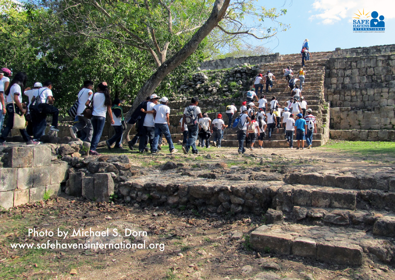 Student supervision during field trips is important Uxmal Ruins